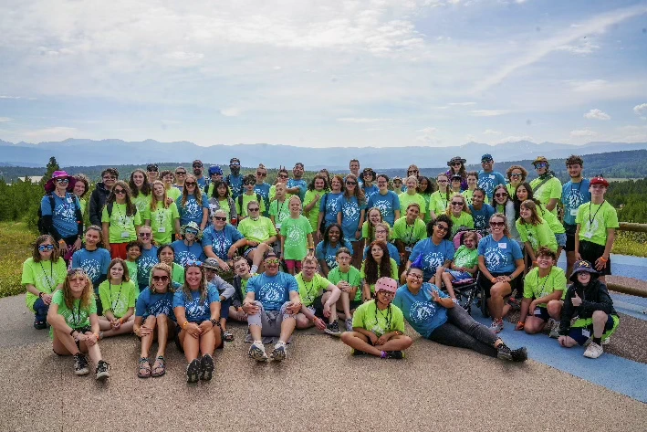 group of campers